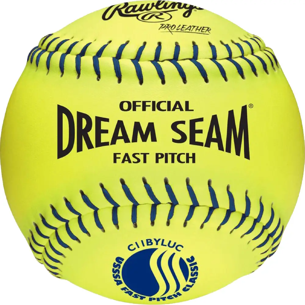 Kelly's Ultimate Sports Rawlings USSSA 11" Official Dream Seam Fastpitch Softballs C11BYLUC