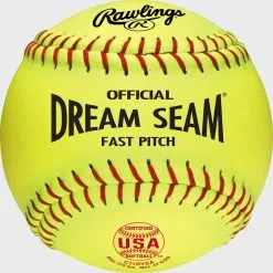 Kelly's Ultimate Sports Rawlings 11" ASA/USA Dream Seam Synthetic Fastpitch Softballs C11RYSA