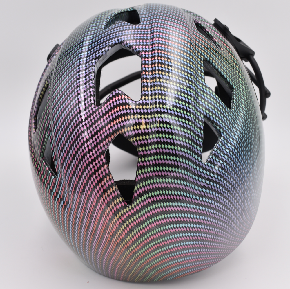 Kelly's Ultimate Sports Worth Legit Slowpitch Softball Pitchers Helmet Mask - Color Spectrum Diamonds Limited Edition Print - Image 2