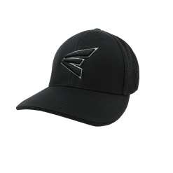 Kelly's Ultimate Sports Easton Hat By Pacific (404M) All Black/Silver/Black