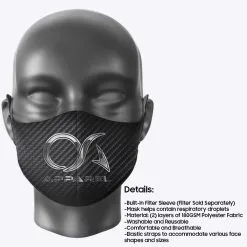 Kelly's Ultimate Sports OA Apparel Daily Face Cover - Kevlar