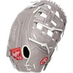 Kelly's Ultimate Sports Rawlings R9 Series 12.5" First Base Fastpitch Fielding Mitt/Glove - R9SBFBM-17G