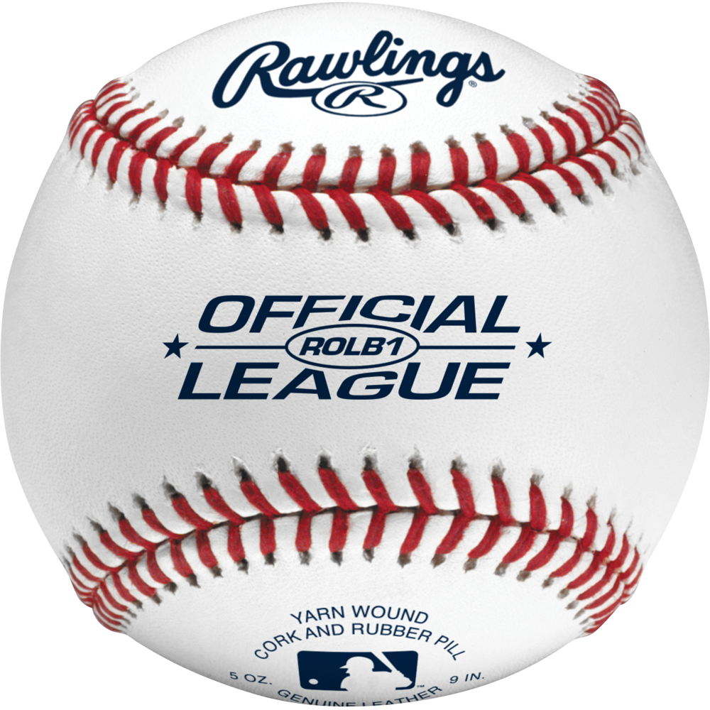 Kelly's Ultimate Sports Rawlings Official League Competition Baseballs ROLB1 (Dozen)