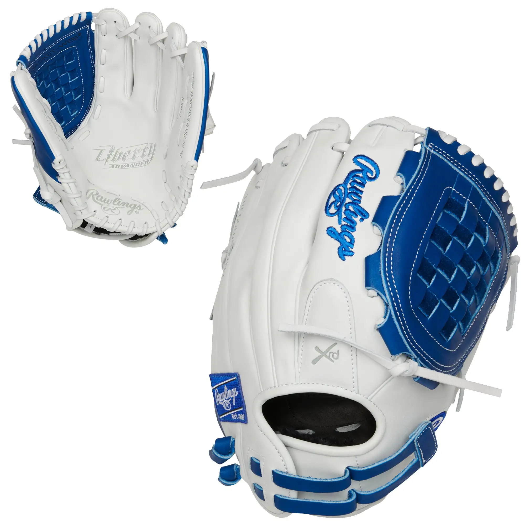 Kelly's Ultimate Sports Rawlings Liberty Advanced Color Series 12" Fielding Glove RLA120-3R