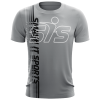 Kelly's Ultimate Sports Smash It Sports EVO-Tech Short Sleeve Shirt - Gray Fade Repeat Logo