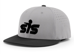 Kelly's Ultimate Sports Smash It Sports CA I8503 Performance Hat - Grey/Black/Black