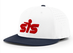 Kelly's Ultimate Sports Smash It Sports CA I8503 Performance Hat - White/Navy/Red