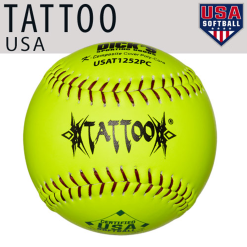 Kelly's Ultimate Sports AD Starr Tattoo 52/300 USA/ASA 12" Slowpitch Softballs - USAT1252PC