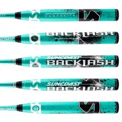 Kelly's Ultimate Sports Suncoast Backlash 13" Balanced 2PC ASA/USA Slowpitch Softball Bat - SBASAB