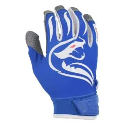 Kelly's Ultimate Sports Viper Lite Premium Batting Gloves Leather Palm - Royal/White/Red