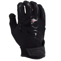 Kelly's Ultimate Sports Viper Lite Premium Batting Gloves Leather Palm - Black Out