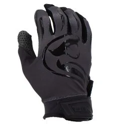 Kelly's Ultimate Sports Viper Lite Premium Batting Gloves Leather Palm - Charcoal
