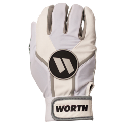 Kelly's Ultimate Sports Worth Team Batting Gloves (White)