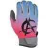 Kelly's Ultimate Sports Viper Lite Premium Batting Gloves Leather Palm - Anarchy Edition Pink/Carolina Fade
