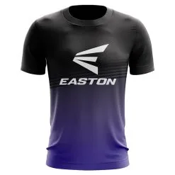 Kelly's Ultimate Sports Easton Short Sleeve Shirt - Fade (Black/Purple)
