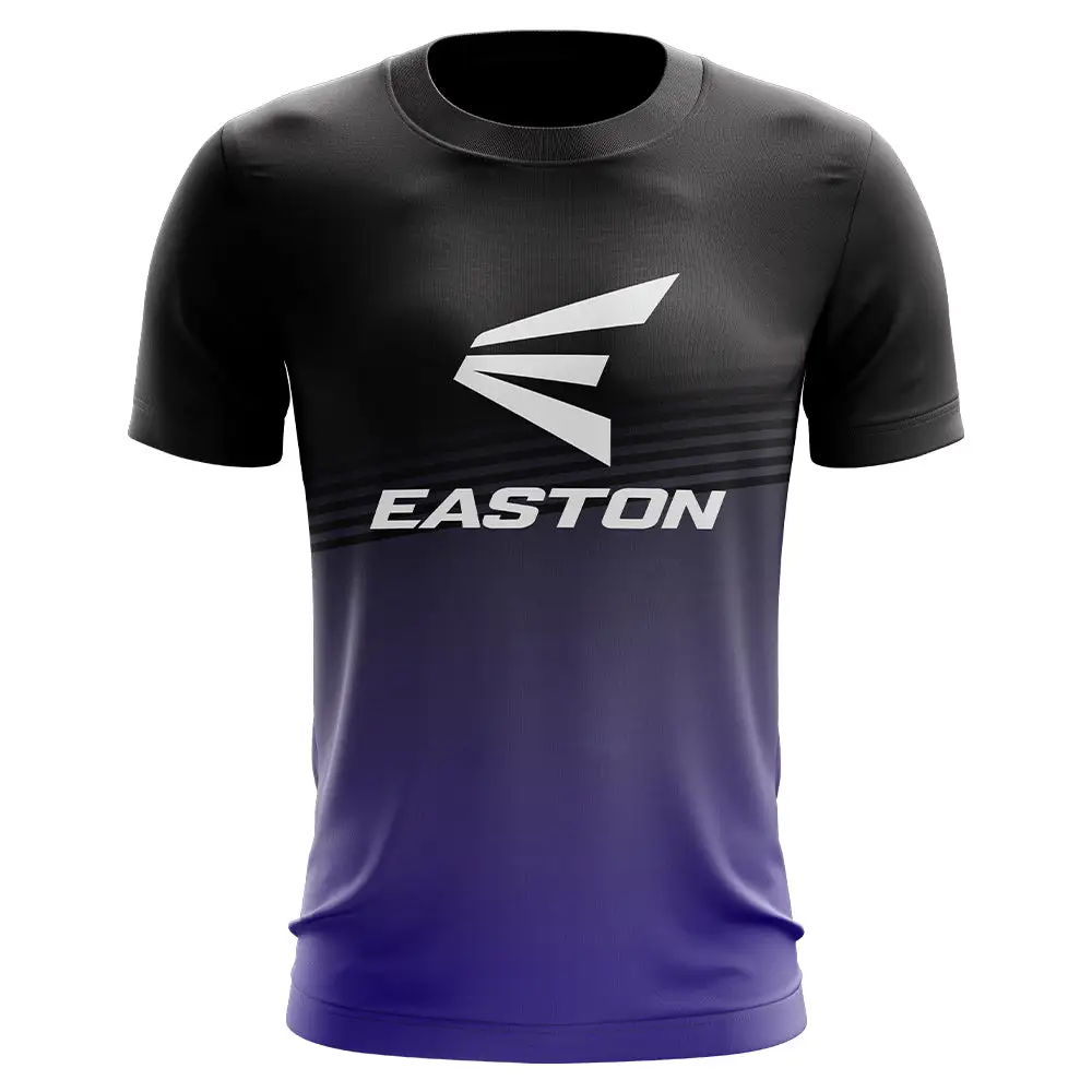 Kelly's Ultimate Sports Easton Short Sleeve Shirt - Fade (Black/Purple)