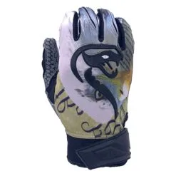 Kelly's Ultimate Sports Viper Hex-Grip Palm Premium Batting Gloves-Freedom Eagle