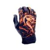 Kelly's Ultimate Sports Viper Hex-Grip Palm Premium Batting Gloves-Orange Lava