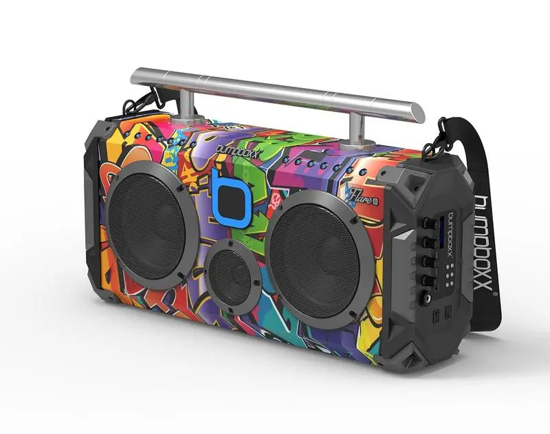 Kelly's Ultimate Sports BUMPBOXX FLARE6 BLUETOOTH BOOMBOX
