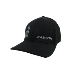 Kelly's Ultimate Sports Easton Hat By Pacific (404M) All Black/Grey Flag
