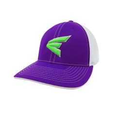 Kelly's Ultimate Sports Easton Hat By Pacific (404M) Purple/White/Purple/White/Neon Green