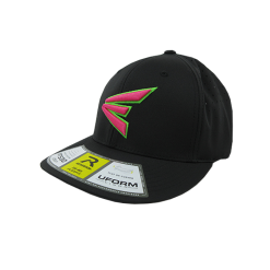 Kelly's Ultimate Sports Easton Hat By Richardson (PTS30) All Black/Neon Green/Pink