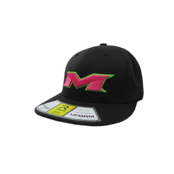 Kelly's Ultimate Sports Miken Hat By Richardson (PTS30) All Black/Neon Green/Pink