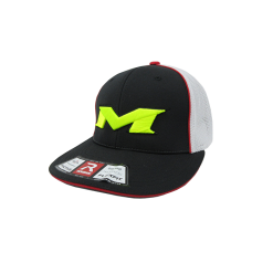 Kelly's Ultimate Sports Miken Hat By Richardson (R165) Black/White/Black/Black/Volt