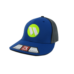 Kelly's Ultimate Sports Worth Hat By Richardson (R165) Blue/Charcoal/Blue/Volt/White