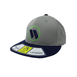 Kelly's Ultimate Sports Worth Hat By Richardson (PTS30) Navy/Grey/Grey/Neon Green/Navy