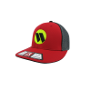 Kelly's Ultimate Sports Worth Hat By Richardson (R165) Red/Graphite/Red/Volt/Black