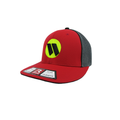 Kelly's Ultimate Sports Worth Hat By Richardson (R165) Red/Graphite/Red/Volt/Black