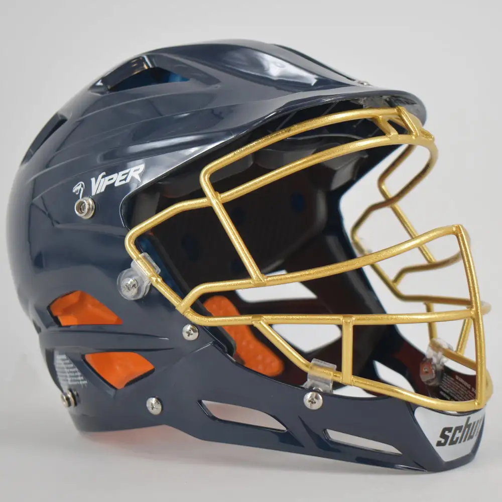 Kelly's Ultimate Sports Viper Softball Pitchers Helmet - Navy/Gold