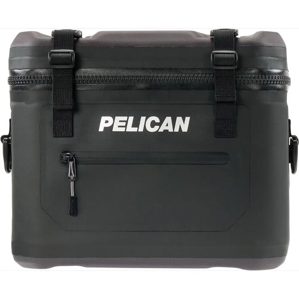 Kelly's Ultimate Sports Pelican 12 Can Soft Cooler-SOFT-SC12-BLACK