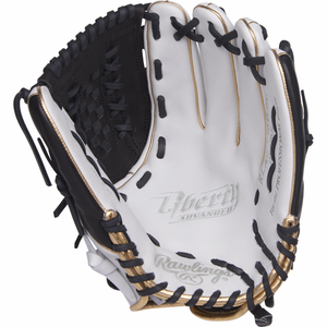 Kelly's Ultimate Sports Rawlings Liberty Color Series 12.5" Fastpitch Fielding Glove RLA125-18WBG - Image 2