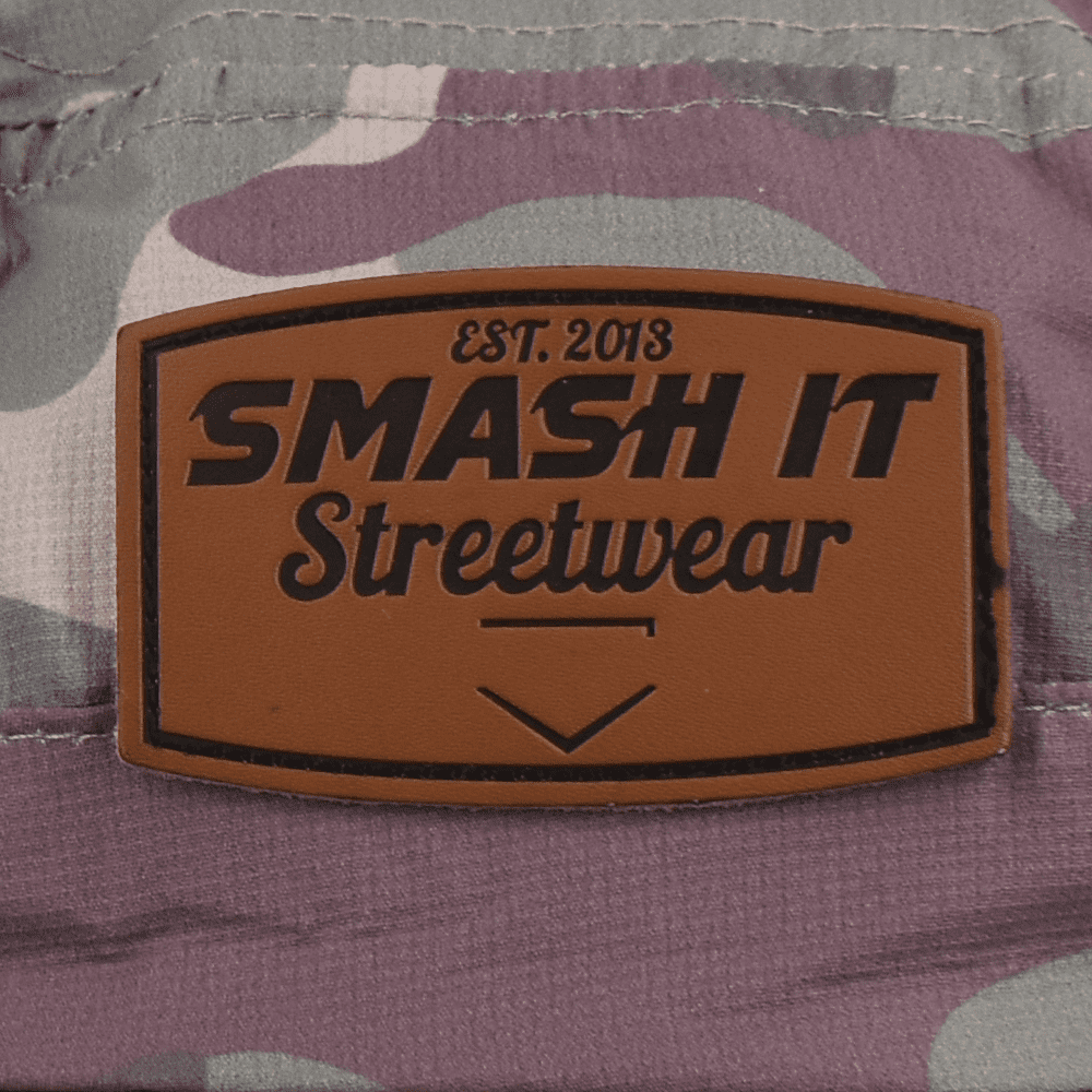 Kelly's Ultimate Sports Smash It Sports Bucket Hat Camo With Leather Patch - Image 2