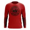 Kelly's Ultimate Sports Smash It Sports Long Sleeve Shirt (Red/Black Emblem)