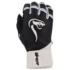 Kelly's Ultimate Sports Viper Grindstone Long Cuff Batting Glove - Black/White