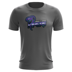 Kelly's Ultimate Sports Vipers EVO-Tech Short Sleeve Shirt - Charcoal