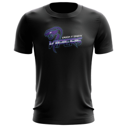 Kelly's Ultimate Sports Vipers EVO-Tech Short Sleeve Shirt - Black